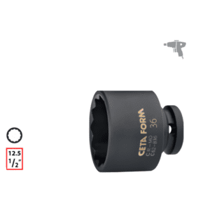 CHAVE CAIXA 1/2 36MM (12 FACES) IMPACTO CETAFORM