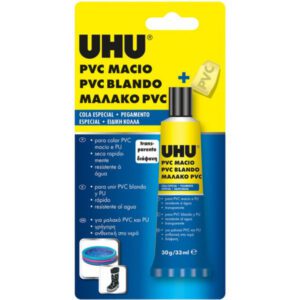 COLA UHU PVC SOFT 30GR BLISTER