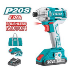 APARAFUSADORAS IMPACTO 1/4 BRUSHLESS A BATERIA TOTAL