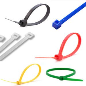 ABRAÇADEIRAS FIVELA 2.5X98MM (CORES) 100 Unidades