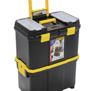 CAIXAS MULTIUSOS PLÁSTICO COM RODAS MADER