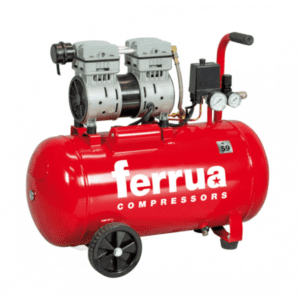 COMPRESSORES 50LT SILENCIOSO 1.3HP FERRUA