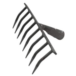 ENGACOS FERRO 12 DENTES (DENTE REDONDO)