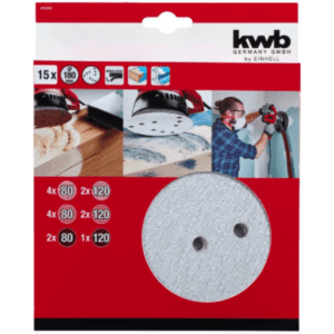 DISCOS LIXA 180MM KIT 15PCS.49490965