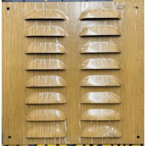 GRELHAS CHAPA VENTILADOR 20X20 CASTANHA