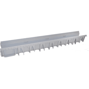 CANAIS SANEAMENTO PPHD 13CM C/GRELHA CINZA 7.5CM ALTURA