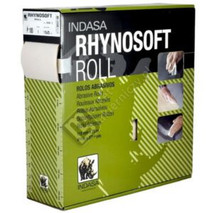 LIXA ROLO ESPUMA ABRASIVO BRANCA INDASA