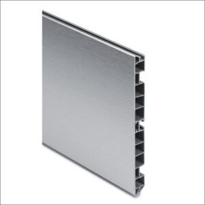 RODAPÉS PLAST 12CM ALUMÍNIO 4MT