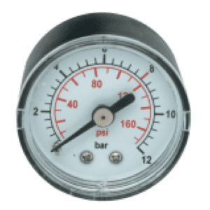 MANÓMETRO D40 POST 1/8 0-12 BAR (COMPRESSOR)