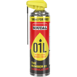 SPRAYS MULTIUSOS 500ML SOUDAL LUBRIFICANTE ANTIFERRUGEM