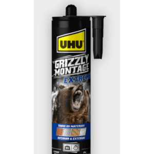 COLA MONTAGEM GRIZZLY 435GR UHU