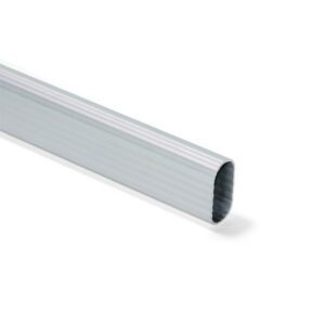 VARAO OVAL ALUMINIO FRISADO