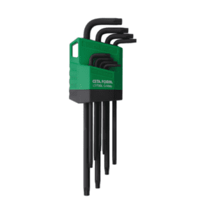 JOGO CHAVE TORX LONGA TX-9 -TX-40 8PCS. CETAFORM