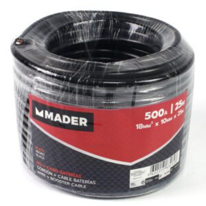 CABOS SOLDAR BATERIA PRETO/VERMELHO 18X10MM ROLO 25MT