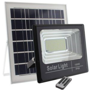 PROJETOR LED PAINEL SOLAR 100W