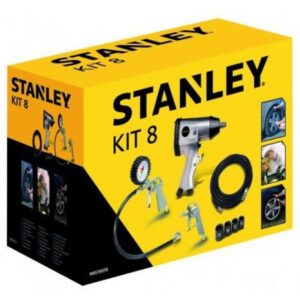 KIT AR COMPRIMIDO 8PCS STANLEY