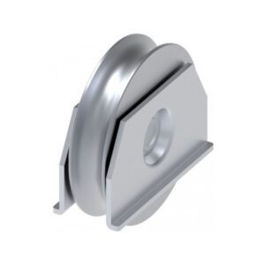RODA SUPORTE LATERAL EM U 100X16
