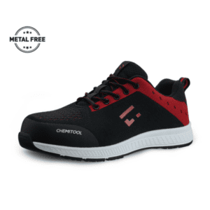 SAPATO CHEMITOOL MUGELO KNIT VERMELHO SOLA PU