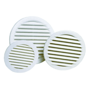 GRELHAS PLASTICO VENTILADOR 12CM REDONDO