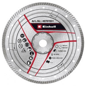 DISCOS DIAMANTE 250X25.4MM C/ÁGUA