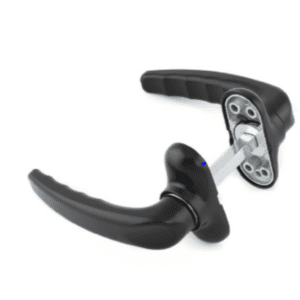 PUXADORES ALUMINIO LACADO Rª1500 (PAR) PRETO/BRANCO