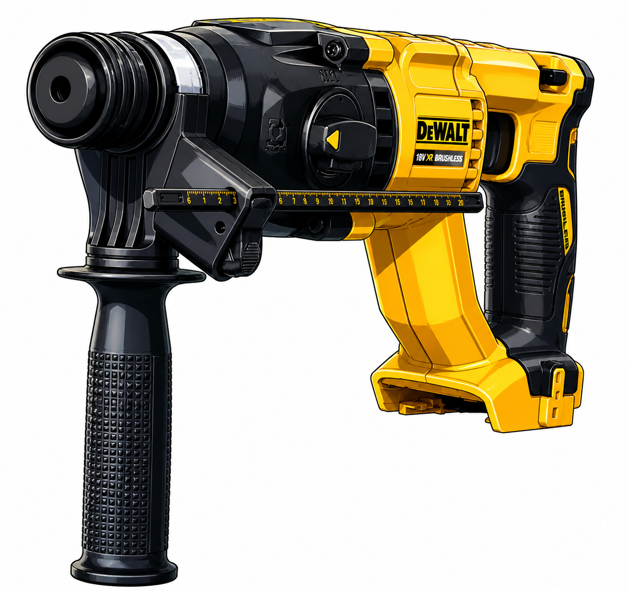 MARTELO 18V SDS PLUS 2.6J DEWALT REF.DCH133N