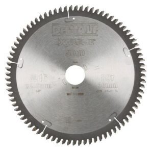 DISCO DIAMANTE DEWALT C/ALUMINIO 216X2.6MM 80 DENTES