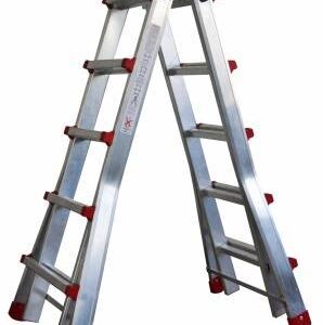 ESCADAS MULTIPOSIÇÕES ALUMÍNIO 6X4 5.83MT ALT. LITAN