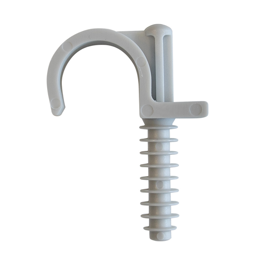 Clip20FixaC3A7C3A3o20Simples.jpg CLIP SIMPLES FIXACAO TUBO 16MM PCL145 (ABRACADEIRA)