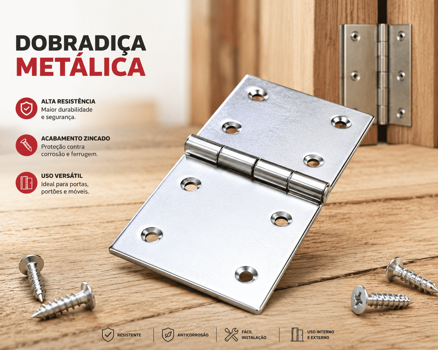 DOBRADIÇA 816X21/2"