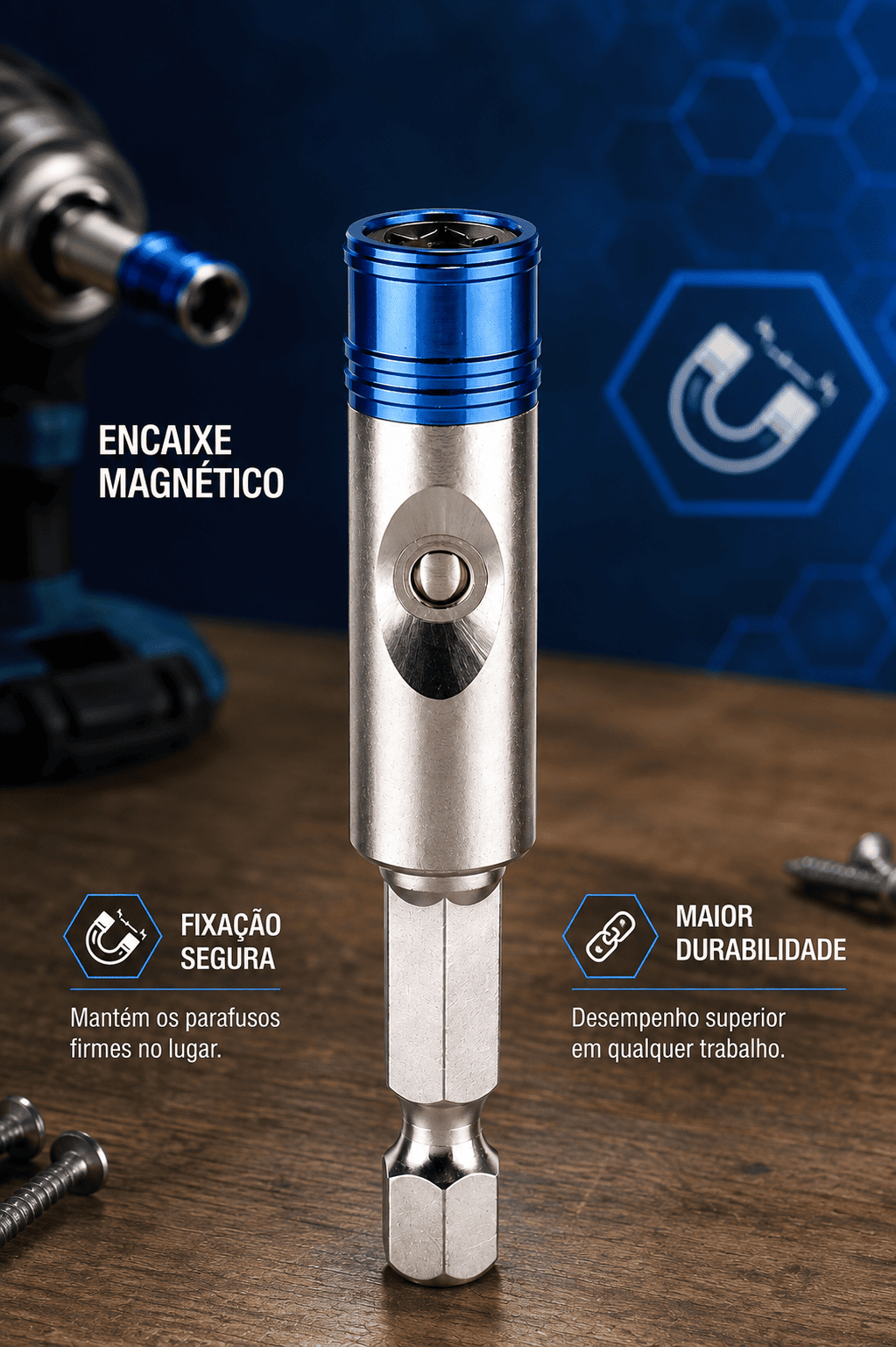 PORTA BITS MAGNETICO 1/4 AUTOMATICO KWB REF.49100400