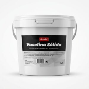 VASELINA SÓLIDA BRANCA 1LT