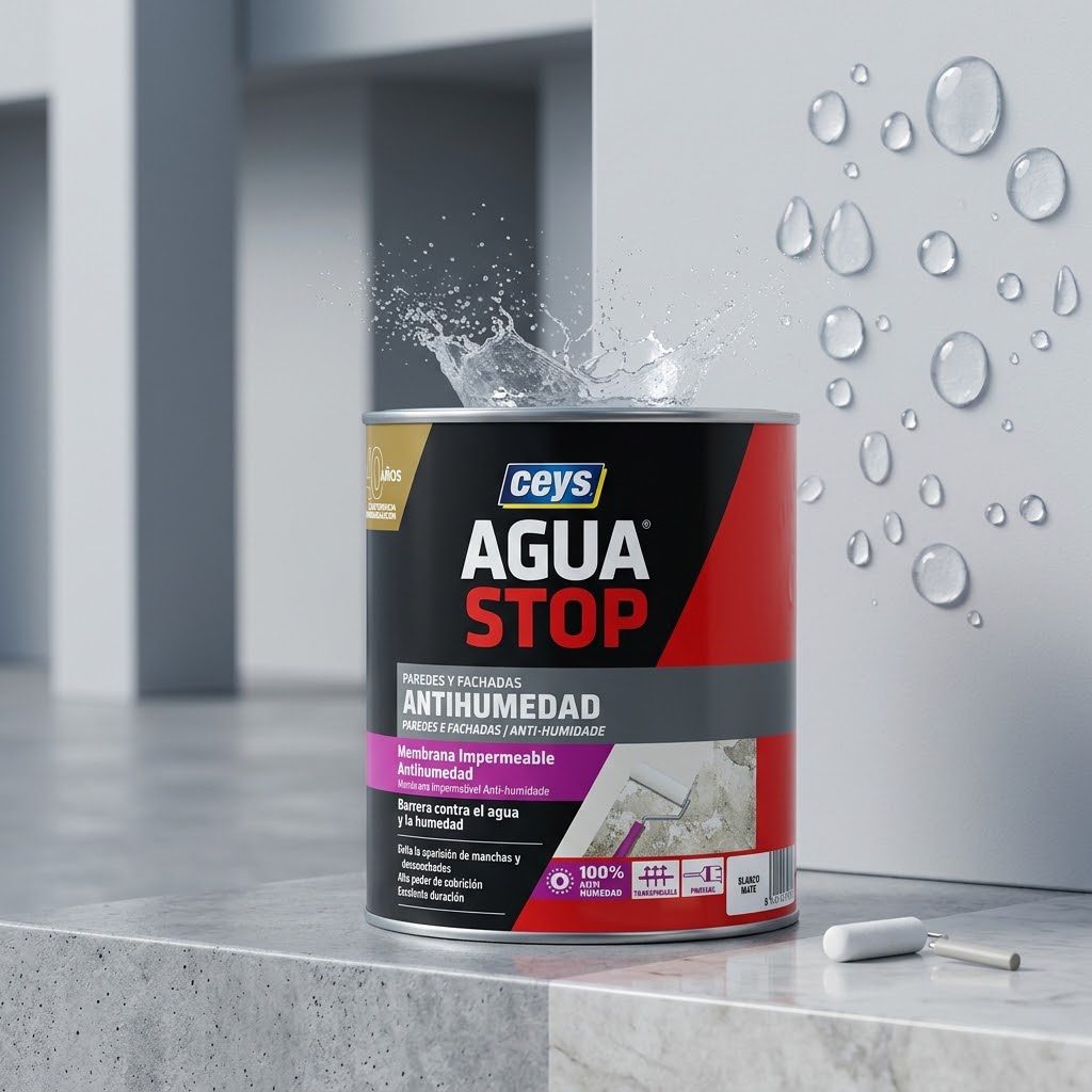 AGUASTOP INTERIORES 750GRS ANTI-HUMIDADE