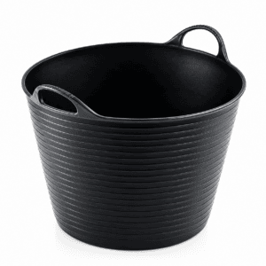 CESTO PLÁSTICO MANEÁVEL C/ASA 42LT (BORRACHA)
