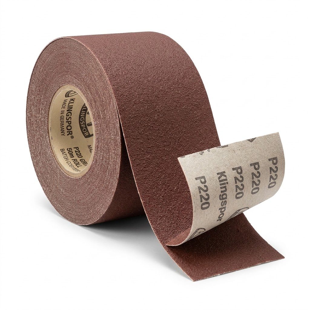 LIXA ROLO P.220X11.50CM ROLO 50MTS